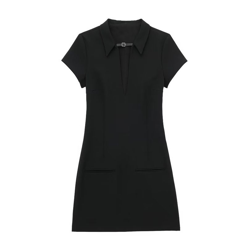 

Women s Kaslead New Arrival Fashion Silm Dress Black XS