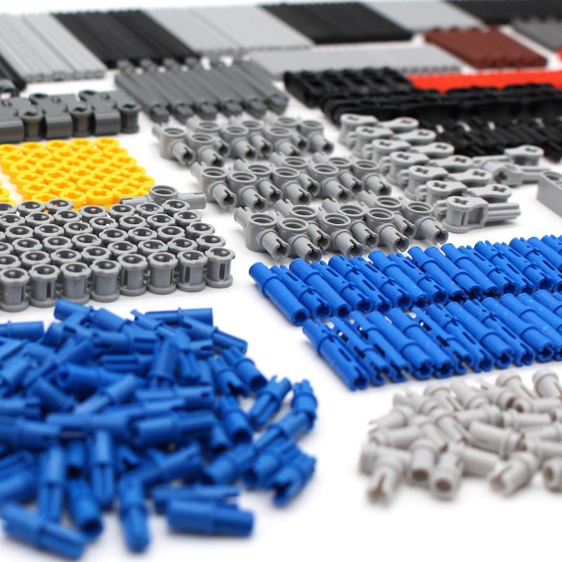 882PCS Blocuri Piese Tehnice High-Tech Pin Fascicul Ax Conector Panou Roată Dințată Mașină Motocicletă Blocuri de Construcție Cărămizi Jucărie Compatibilă