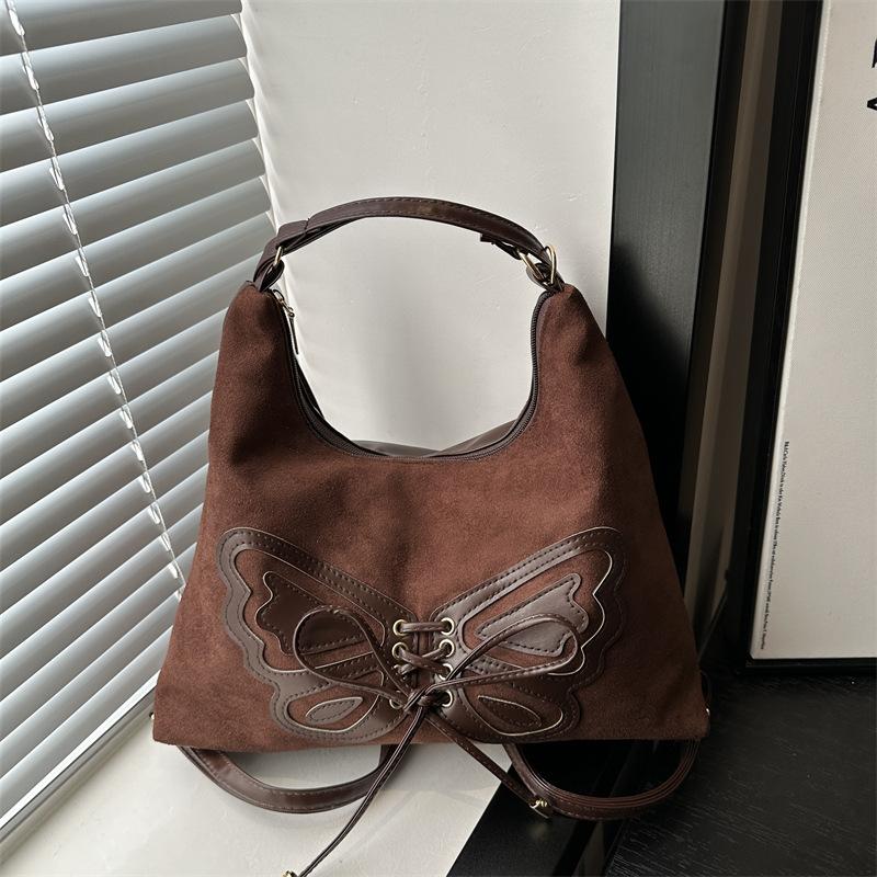 

Зимние новые модели можно носить как двусторонние, через плечо, подмышкой, сумка-тоут, женский ретро-дизайн с бабочкой, простые и вместительные