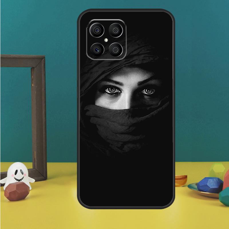 

Muslim Islamic Arabic Hijab Girl Case For Honor 200 Lite Magic 7 6 5 Pro Honor X9c X9b X9a X8b X8a X8 X9 50 70 90 Lite Cover Honor X8b