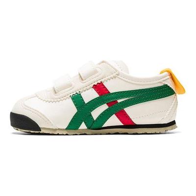 Mexico 66 Ts Comfortable Versatile Non-Slip Durable Low-Top Sports Casual Shoes Baby Sneaker White Green 1184A054-200