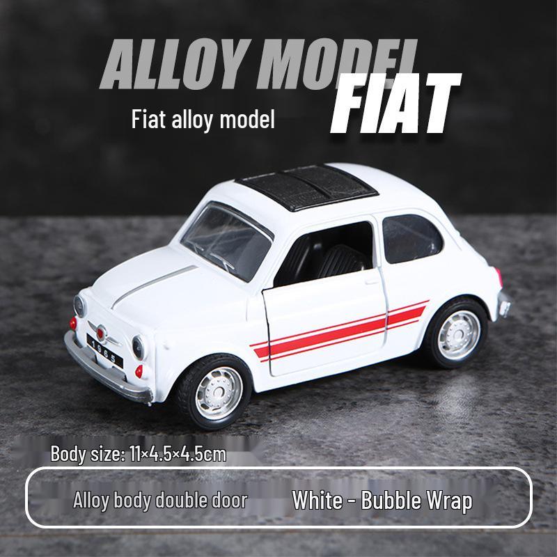 Retro Nostalgic Mini Pull-Back Alloy Car Model for Kids (1:36)