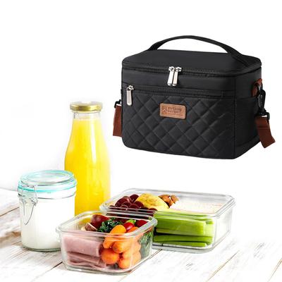 Insulated Lunch Box Leakproof Reusable Lunch Box Soft Cooler Cooling Tote for Adults Office Picnic Travel