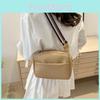 Chic Minimalist Crossbody Small Square Bag For Women Stylish Everyday Use
