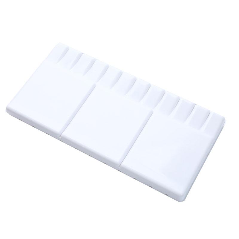 Watercolor Palette Folding Paint Tray Plastic Painting Pallet With 33 Compartmen