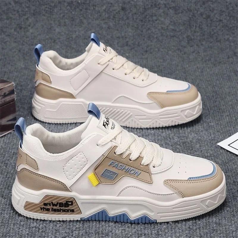 

New All-in-one Fashion Leisure Sports Youth Thick Sole Fashion Shoes Small White Shoes Men s Board Shoes Light Mens 44