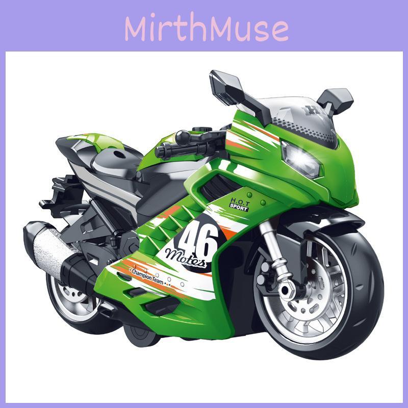 Inertia Motorcycle Toy For Kids With Sound Light Music And Visual Development