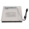 Optical Drive Enclosure Type C USB3.0 5Gbps Clear External CD DVD BD Drive Box for Laptop 12.7mm