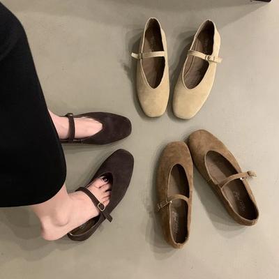 Primavera Nova Marca Sapatilhas Femininas Bico Redondo Rasas Slip On Senhoras Sapatos Casuais de Ballet Couro Macio Elegantes Sapatos de Vestido