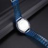 Σετ λουράκι ρολογιού TPU/σιλικόνης/καουτσούκ Μαλακό και ελαφρύ Ζελέ Διαφανές μαύρο μπλε μονόχρωμο λουράκι θήκη Για CASIO G-SHOCK GA2100
