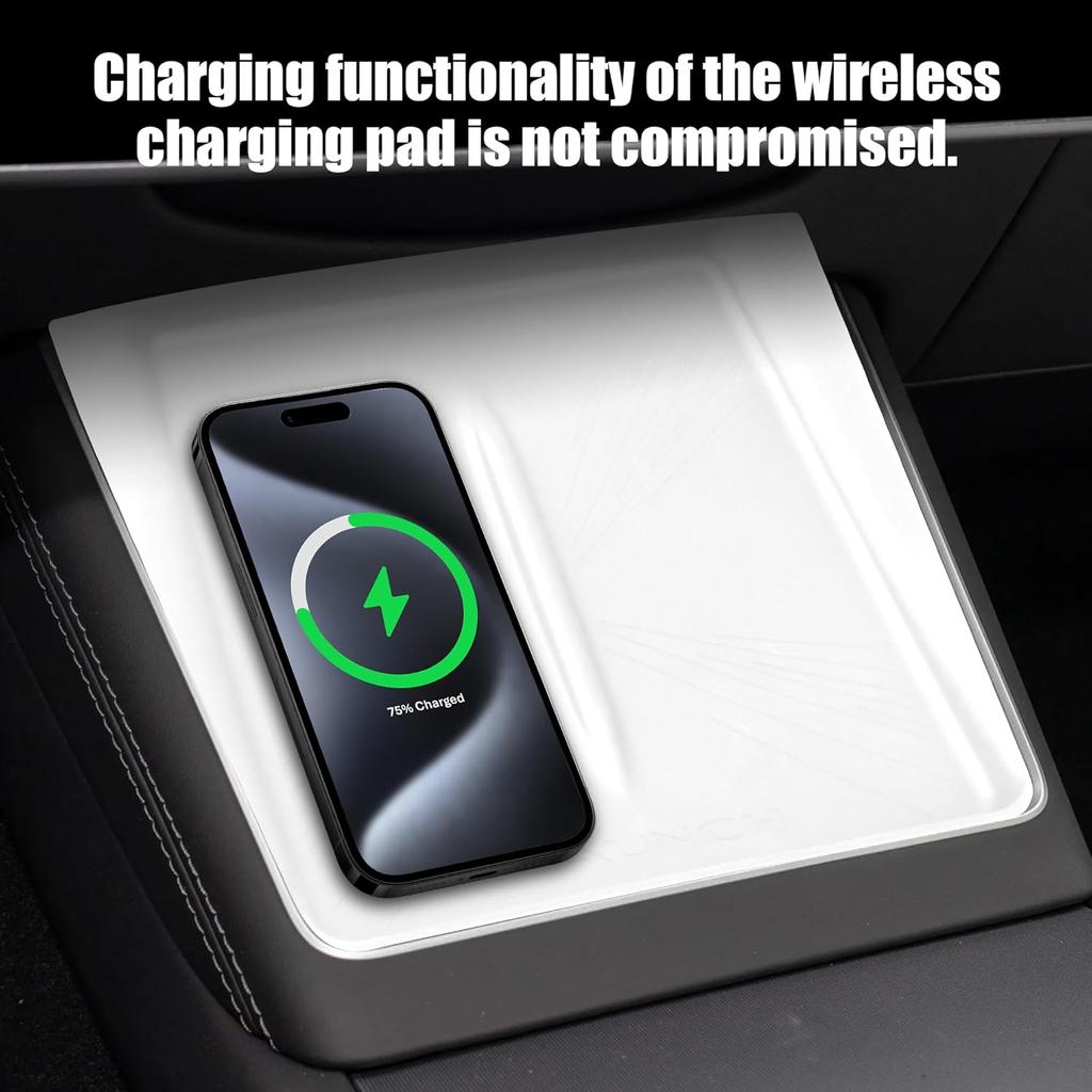 2025 For Tesla Model Y Juniper Center Console Silicone Mat Designed Refresh,Non-Slip Design For Tesla Model 3 Highland 2024-2026