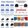 Customized High Quality Washed Denim Fabric Baseball Caps Exclusive 3D Embroidered Logo Printed Sporty Formal 100% Cotton Sports