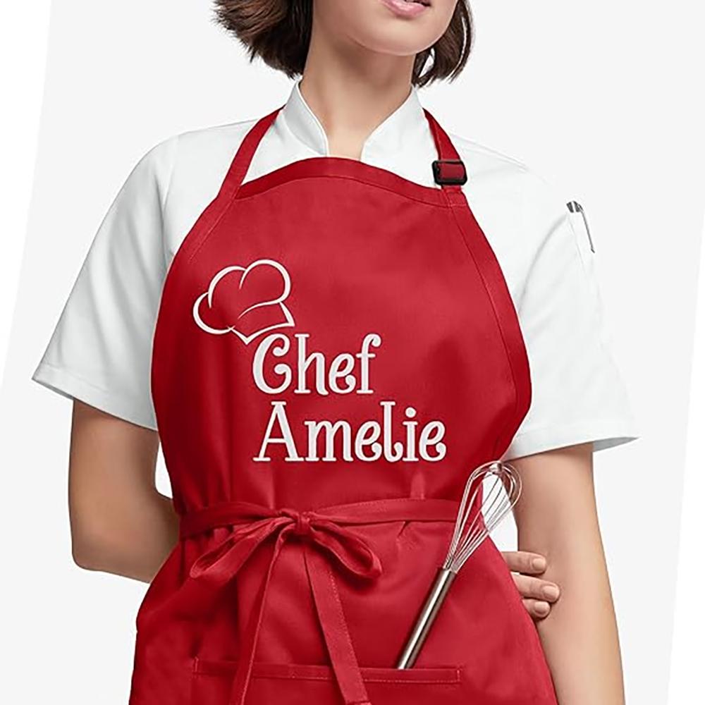 Specially d apron with name