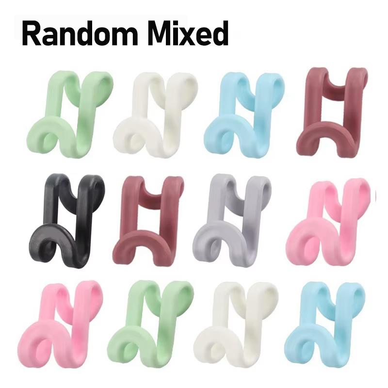 5/10Pcs Mini Clothes Hanger Connector Hooks Cascading Closet Hanger Hooks Space Saving Wardrobe Coat Organizer Rack Holder