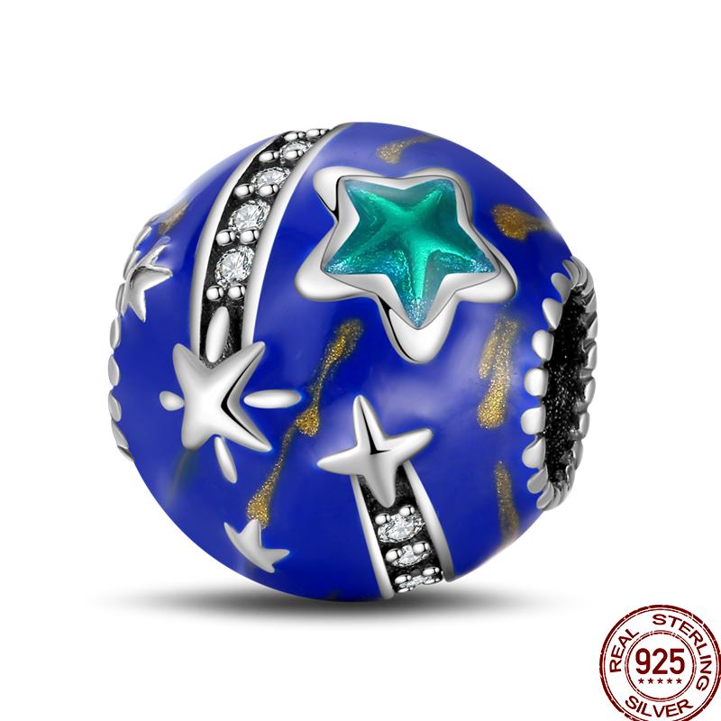 New Copper Religious Angel Cross Series Shiny Zircon Beads Suitable For 3Mm Original Bracelet Diy