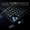 Redragon Wireless Mechanical Gaming Keyboard with Blue Tenkeyless Macro RGB 87 3000mAh High Full Key 50 Million Keystrokes Black K598P-KBS Switches,