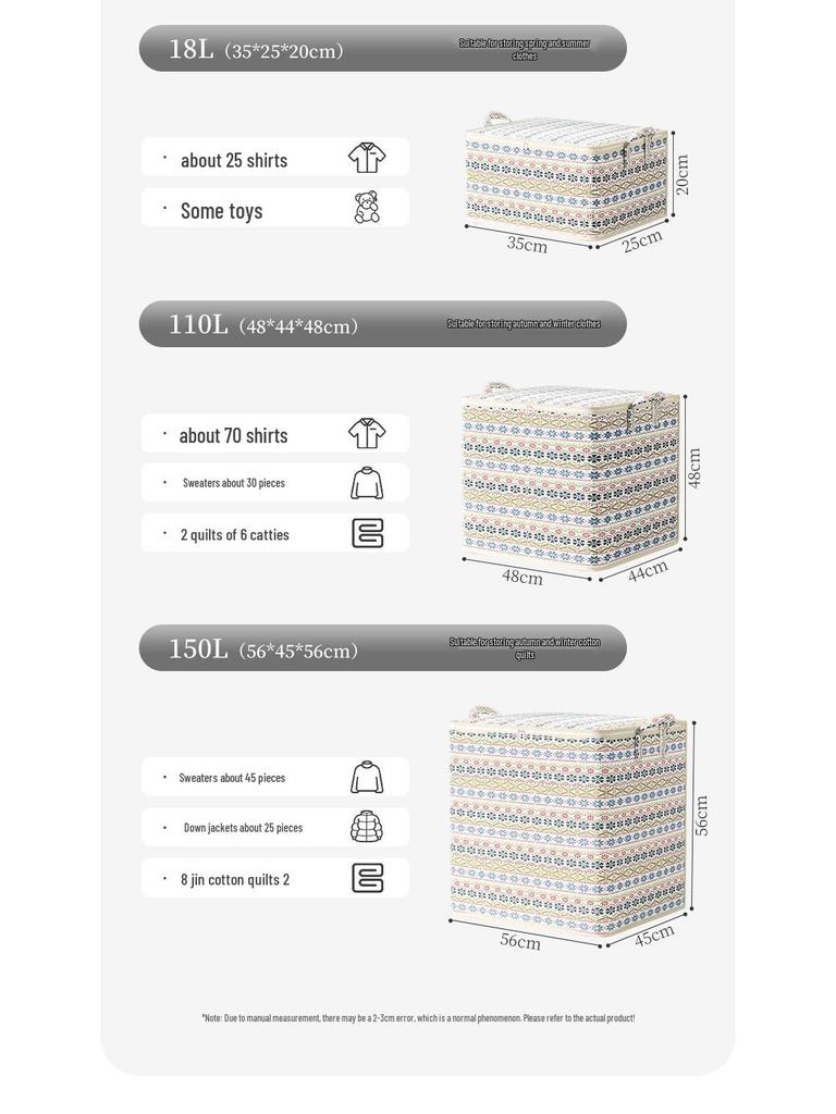Faltbarer Vlies-Kleiderorganizer im Bohème-Stil: Aufbewahrungstasche mit großer Kapazität, wasserdicht, staubdicht