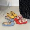 Simple and Sweet Bow with Skirt Mary Jane Female Summer 2025 New French Non-slip Beanie Shoes Single Shoe Tide
