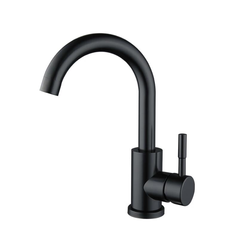 TLXT Stainless Steel Hot and Cold Countertop Basin Faucet
