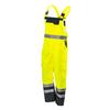 Arbeitslatzhose, hochsichtbar, wasserdicht, gelb, Größe S