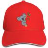 Koala Bear Baseball Hat Sandwich Cap Sun Hats Vintage Unisex Adjustable of Washable Trucker Caps
