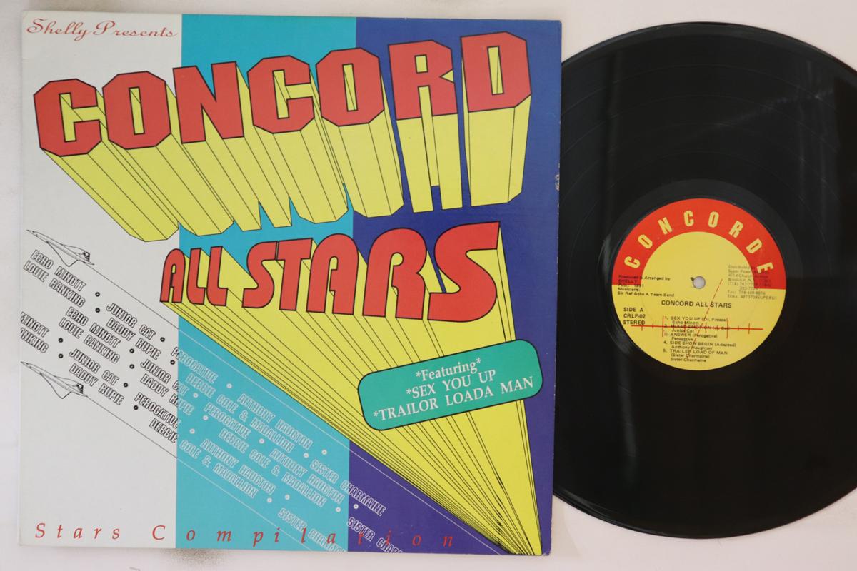

LP Record VARIOUS - Concord All Stars SRLP02 Shelly s Record US Reggae, Ska & Dub Used