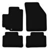 BASIC Black Velour Floor Mats For: Nissan Pixo Hatchback (2008-2013)