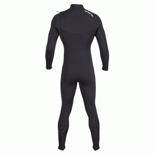 Haipeopeullegseu Men'S Vyrl Front Zip Full Body Suit 4/3 Mm_01