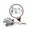 ESC EDP732 Door Latch Actuator Lock Barrel Repair Kit Front Left OR Right Door for BMW 1 Series 2004-2013 E81 E82 E87 E88
