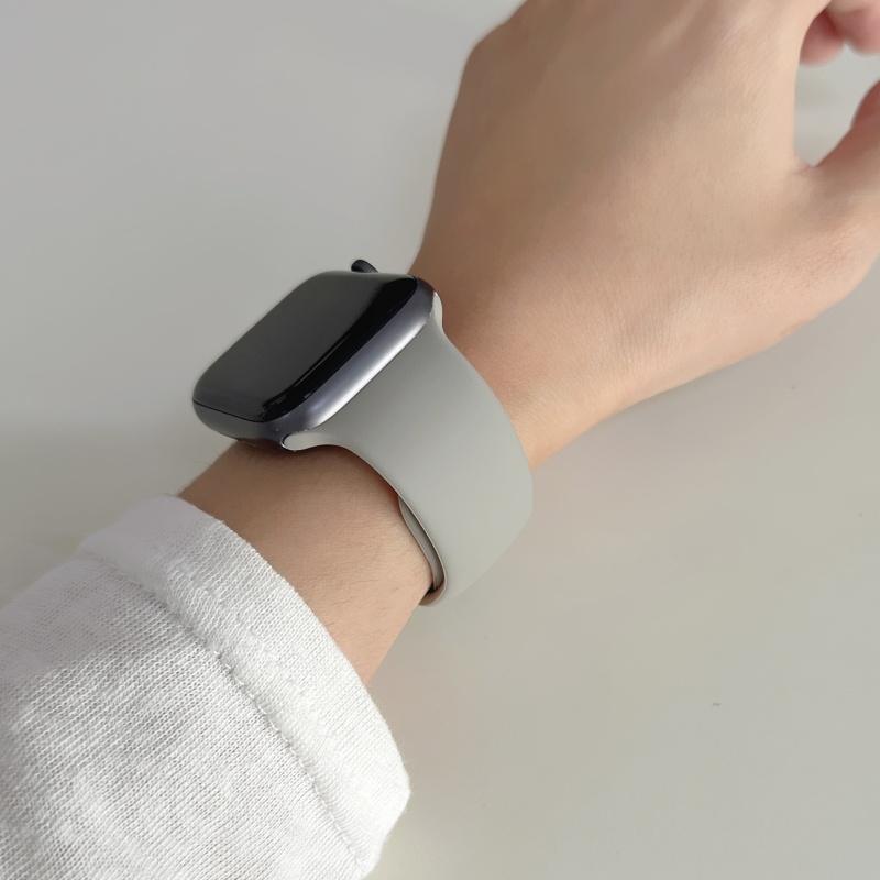 Straps For Watch 10 46 Mm 49mm 44 Mm 45mm 40mm 42mm 41mm 38mm Sport Bracelet iWatch Series 9 8 7 SE Ultra 2 Silicone Band