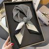 Silk 100% Mulberry Scarf Women's Spring Autumn New Style All-matching 70cm Small Square