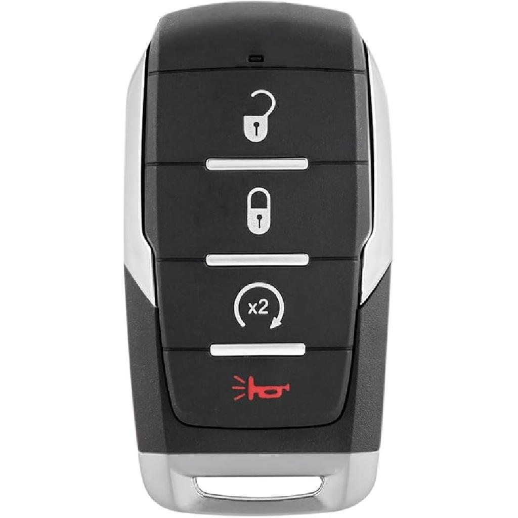 4-Button Smart Key Fob For Dodge Ram 1500 (-2024), 433MHz, FCC ID: OHT-4882056, P/N: 68442907 68291689