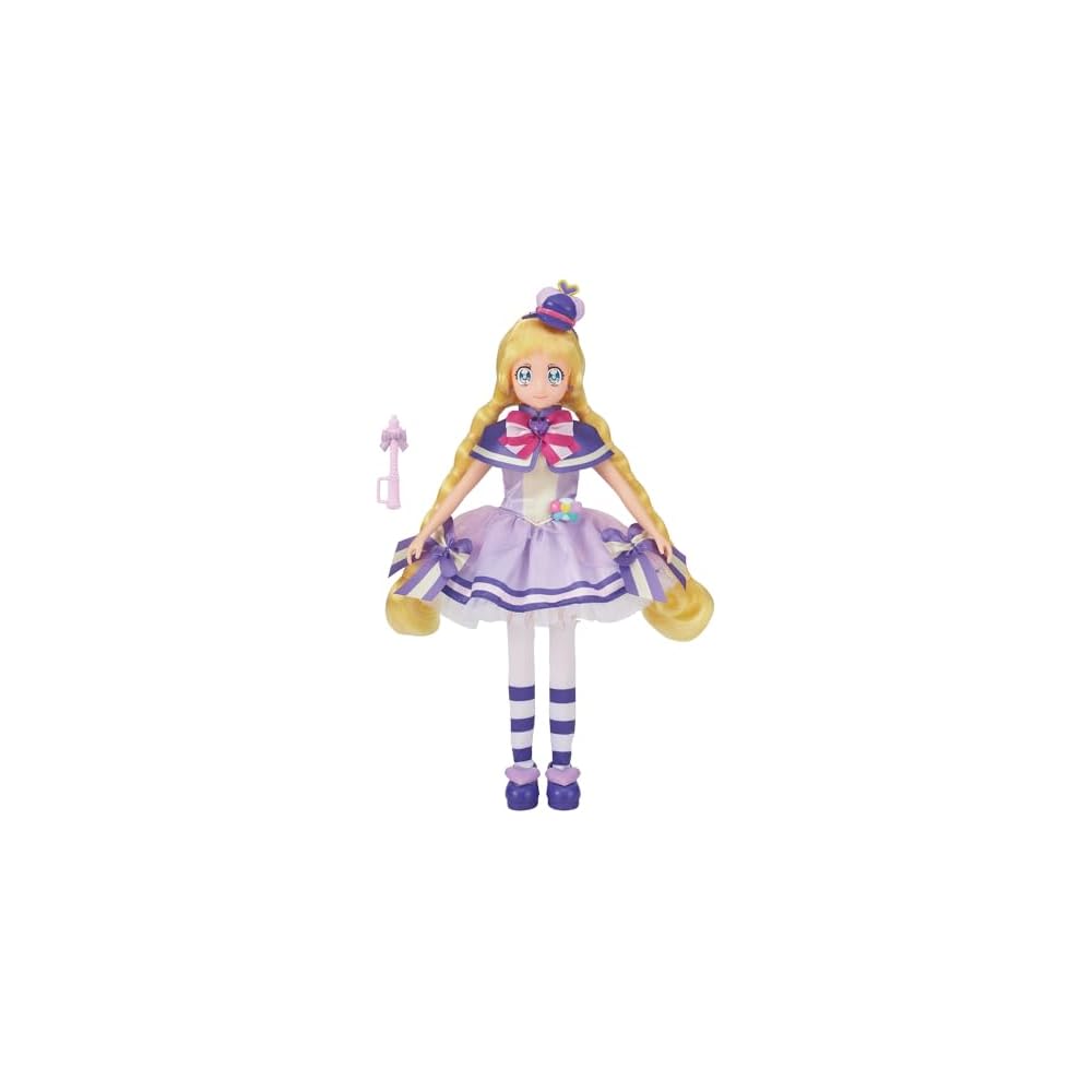 

Bandai Wonderful Pretty Cure Cure Friendly Doll Toy with Accessories and Colorful Design