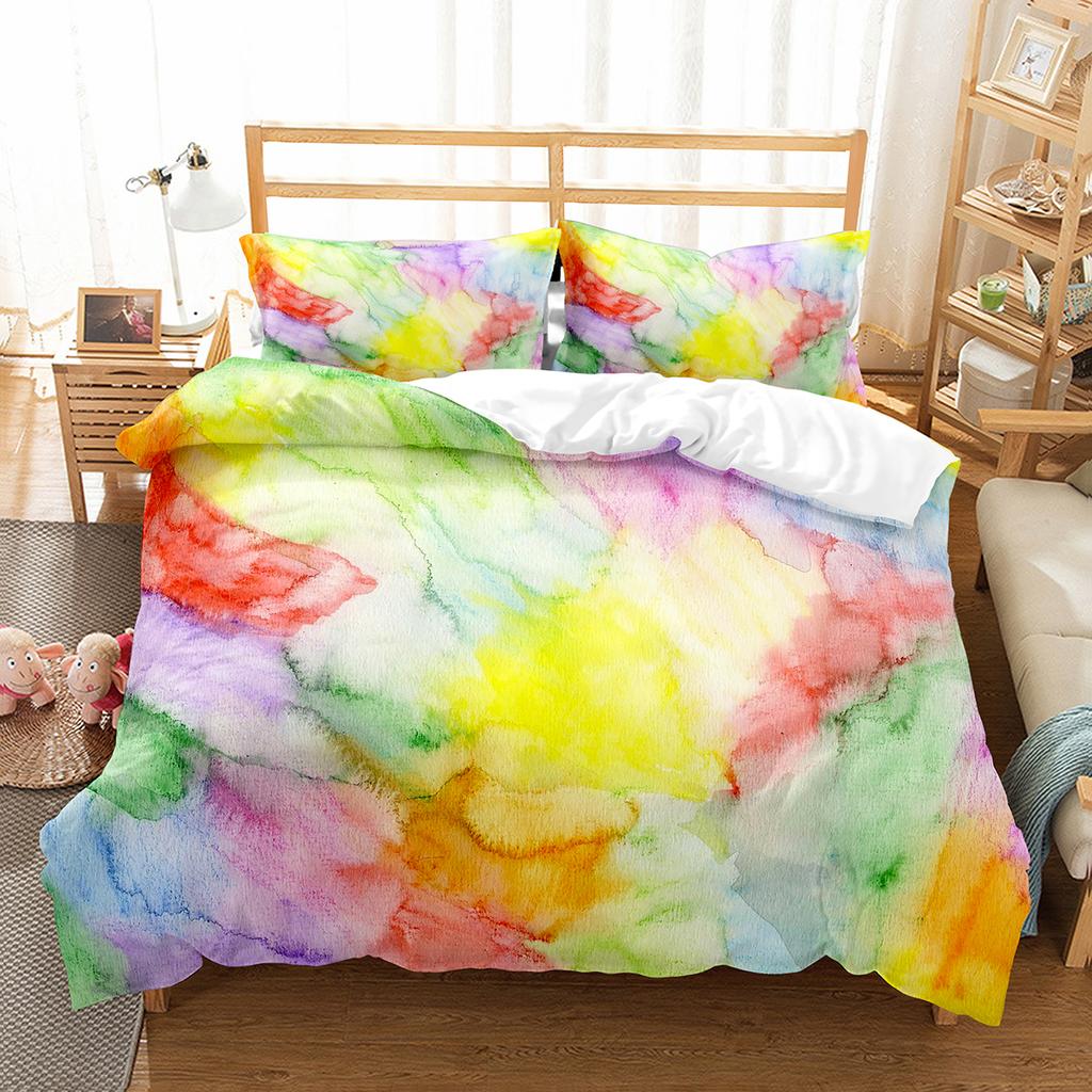 Polyester Comfortable Stylish Pattern Duvet Cover Set With Duvet Cover And Pillowcases King Queen Twin Sizes For Boys Girls And Kids