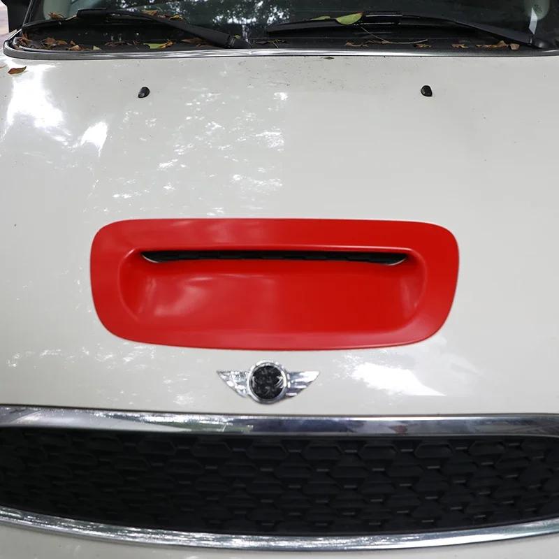 For Mini Cooper S JCW R56 R55 R57 R58 R59 Black Front Engine Hood Bonnet Vent Scoop Air Outlet Cover Trim Exterior Accessories