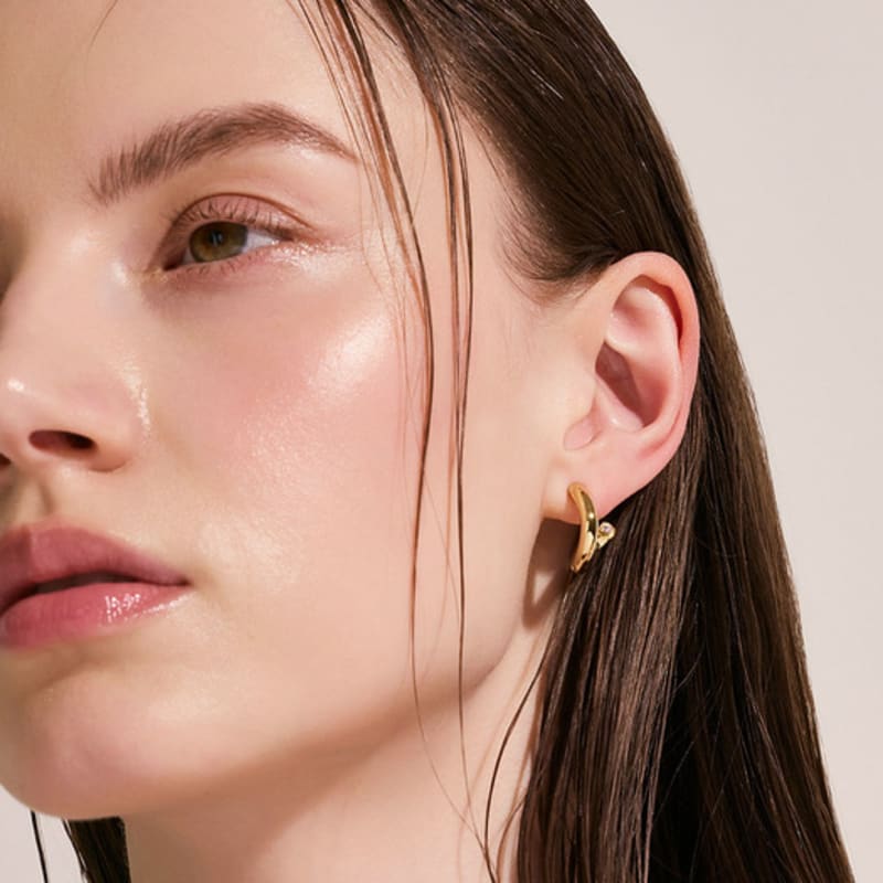 DIDIER DUBOT Selection D Brass Earrings JDREI4S96ZC