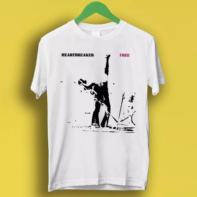 Free 70s Rock Heartbreaker Retro Music Top Tee T Shirt P620