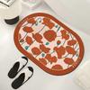 Bathroom Absorbent Diatom Mud Toilet Non-slip Doormat Toilet Toilet Floor Mat Toilet