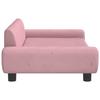 VidaXL Children's Sofa Pink 100x54x33 Cm Velvet, Mini Sofa, Mini Sofa Chair, Mini Sofa for Children, Sofa of 3196382