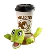 3D Printed Quirky Turtle Coaster Panicked Turtle Insulated Coaster Ornament Stress Relieve Funny Bugsy Doll Mug Base Decoration