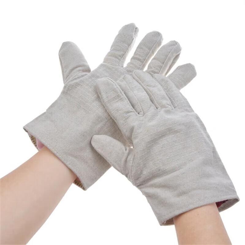 Durable Canvas Work Gloves One Size