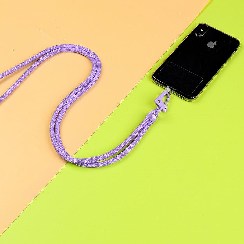 160cm Universal Adjustable Phone Lanyard Strap Mobile Phone Hanging Rope Neck Straps Anti-lost Lanyards Cell Phone Accessories