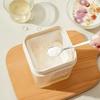 Spring Press Type Yogurt Filter Milk Box Shape Yogurt Maker Portable Whey Separator  Fridge