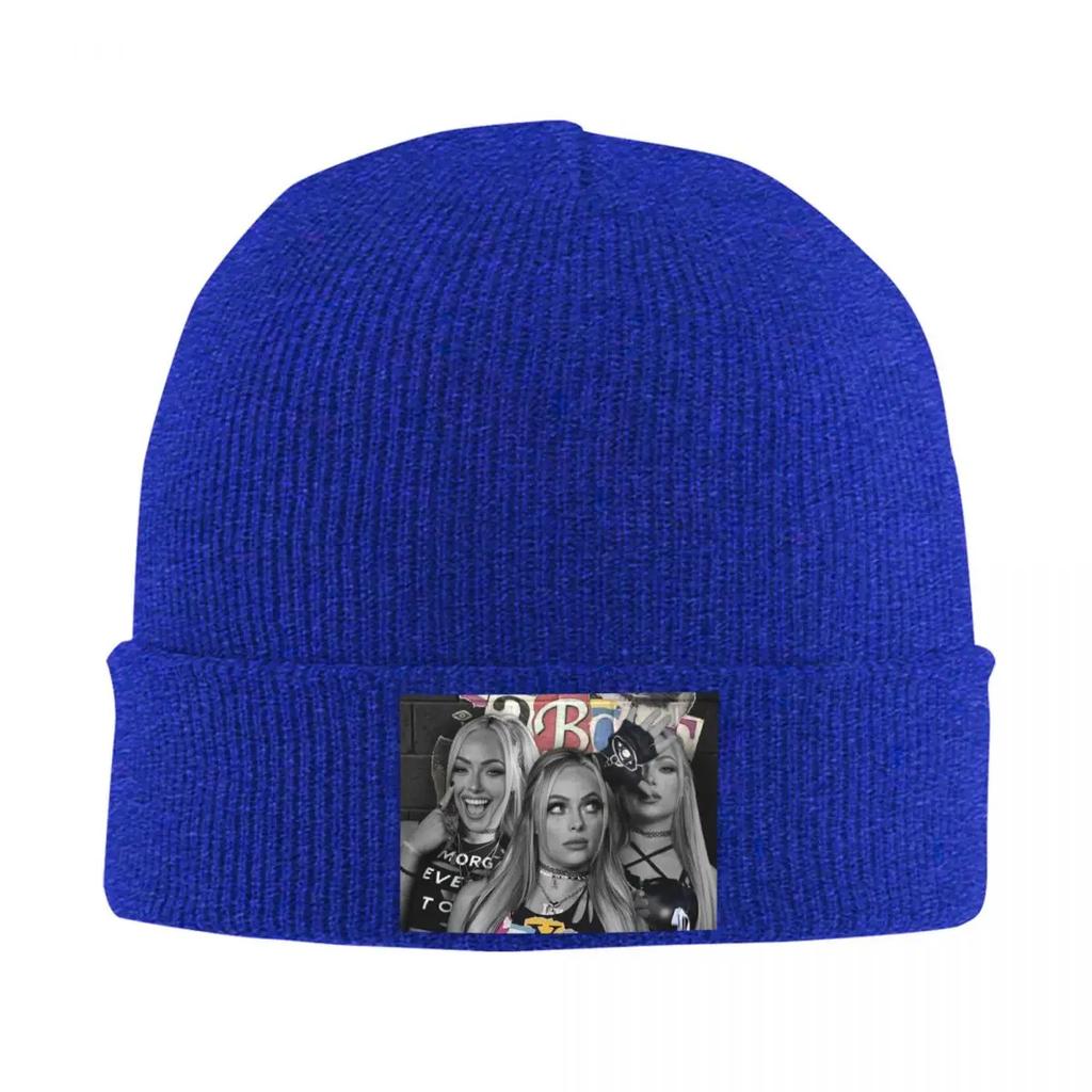 Liv Morgan Warm Knitted Cap Winter Knit Bonnet Hat Skullies Beanies Hip Hop Caps for Unisex