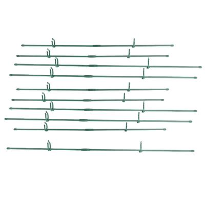 Växtstödspinnar Kit 40cm 30cm Pinnar 20st Spännen 10st Anslutningsrör för Inomhus- och Utomhusväxter