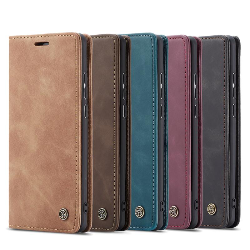 CaseMe Wysokiej Jakości Retro Magnetyczne Klapkowe Skórzane Etui do OnePlus 15 13 12 11  8T 8 7 Pro Portfel Torba na Karty Pokrowiec Etui na Telefon Coque