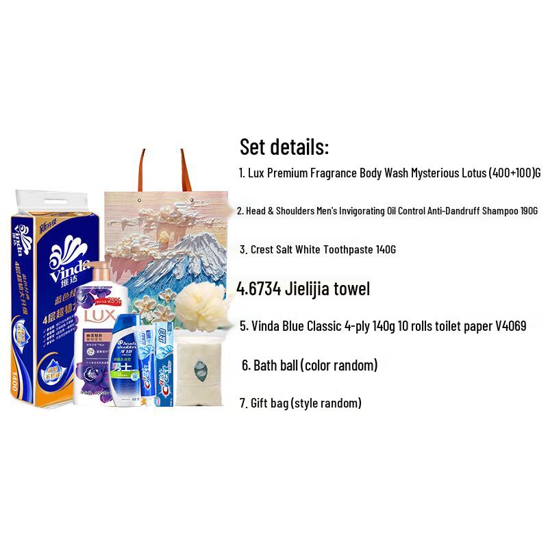 LUX Bath & Body Care Essentials Gift Set
