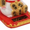 Cat Solar Powered   Size Bring in Wealth and Treasure Cute Smile   Maneki Neko for Car Bedroom