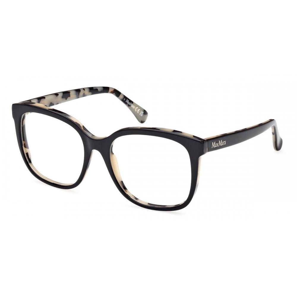 

Max Mara Women Eyeglasses 005 Mm5103 Black On Tortoise/53-17-140