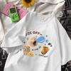Trendy Pure Cotton Girls' T-shirt - Instagram Style, Couple's Look, Summer Loose Fit, American Half Sleeve, Versatile Women's Top
